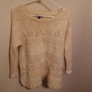 Ivory sweater
